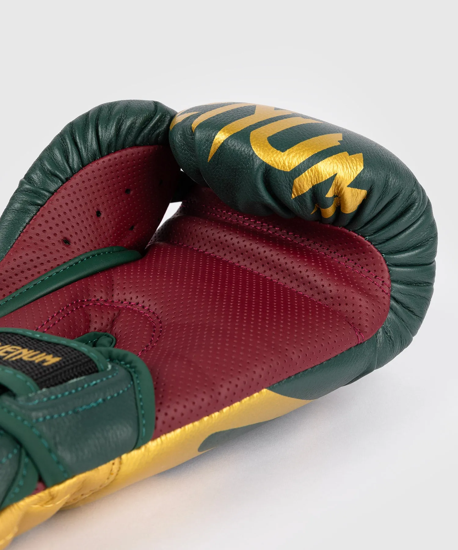 Venum Reverso Boxing Gloves - Emerald Green / Gold