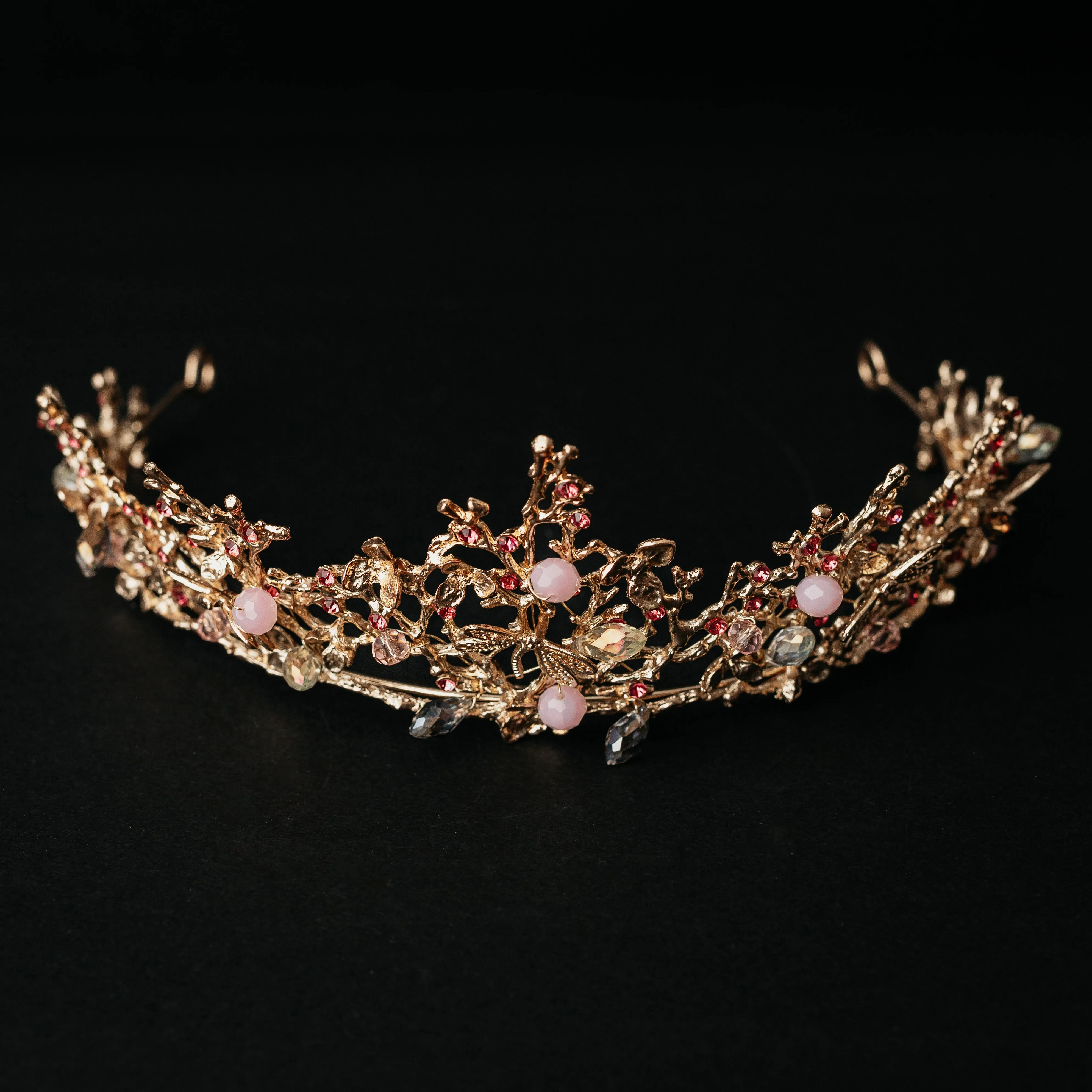 Verna's Tiara in Pink