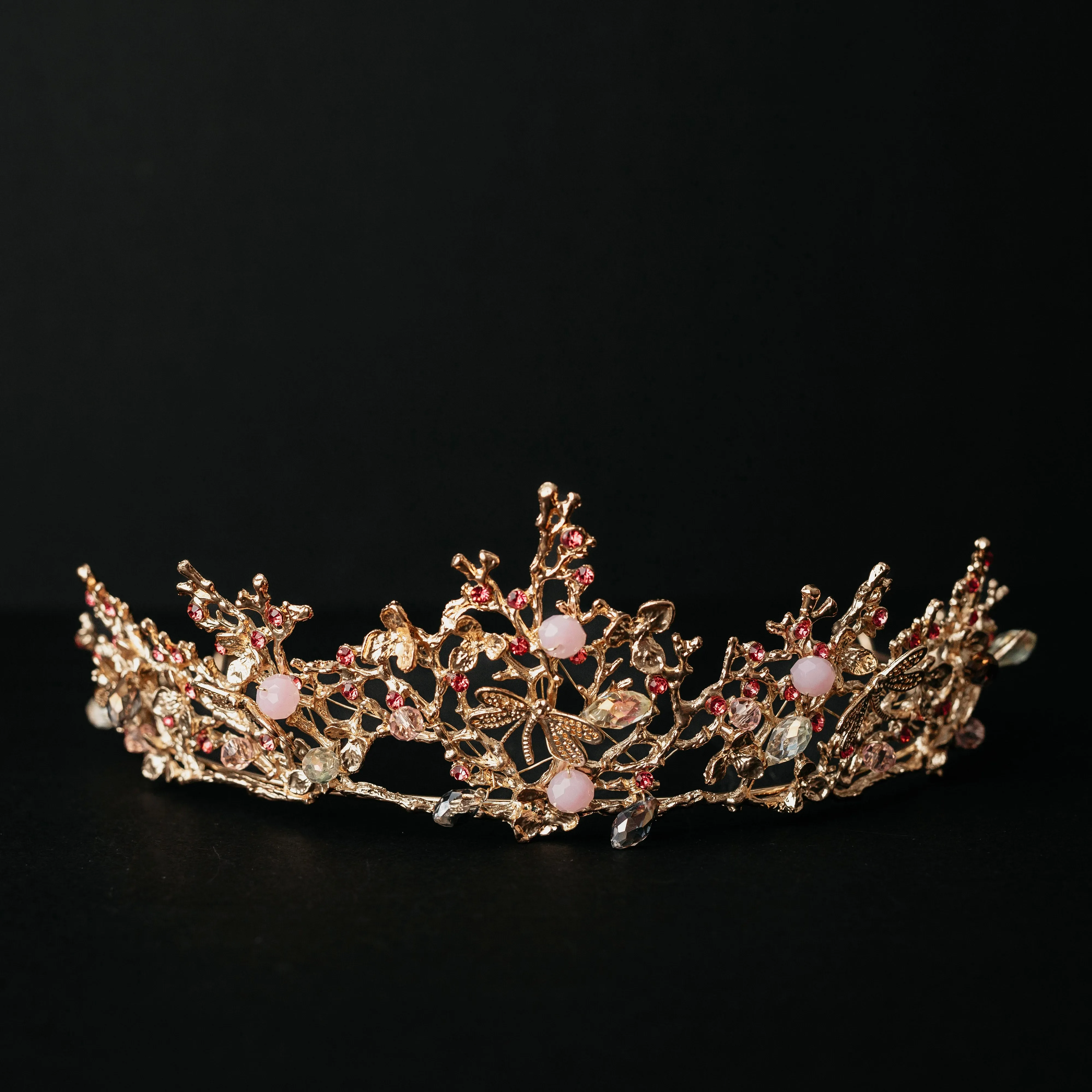 Verna's Tiara in Pink