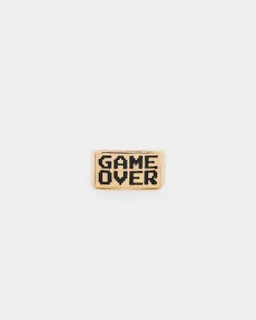 Wild For The Weekend Game Over Signet Ring (Medium) Gold